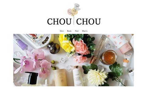 CHOU CHOU/ECサイト